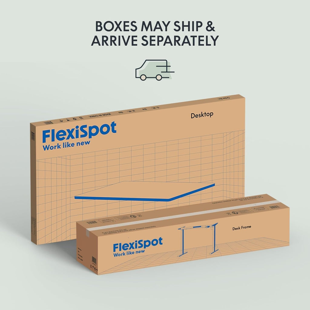 Electric Standing Desk 48x24 Inch Adjustable Height