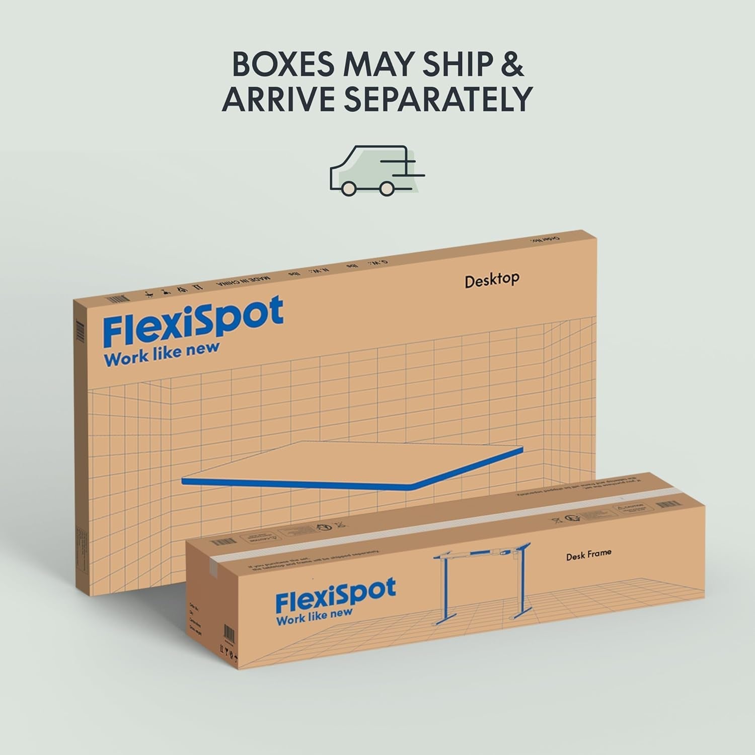 Electric Standing Desk 48x24 Inch Adjustable Height