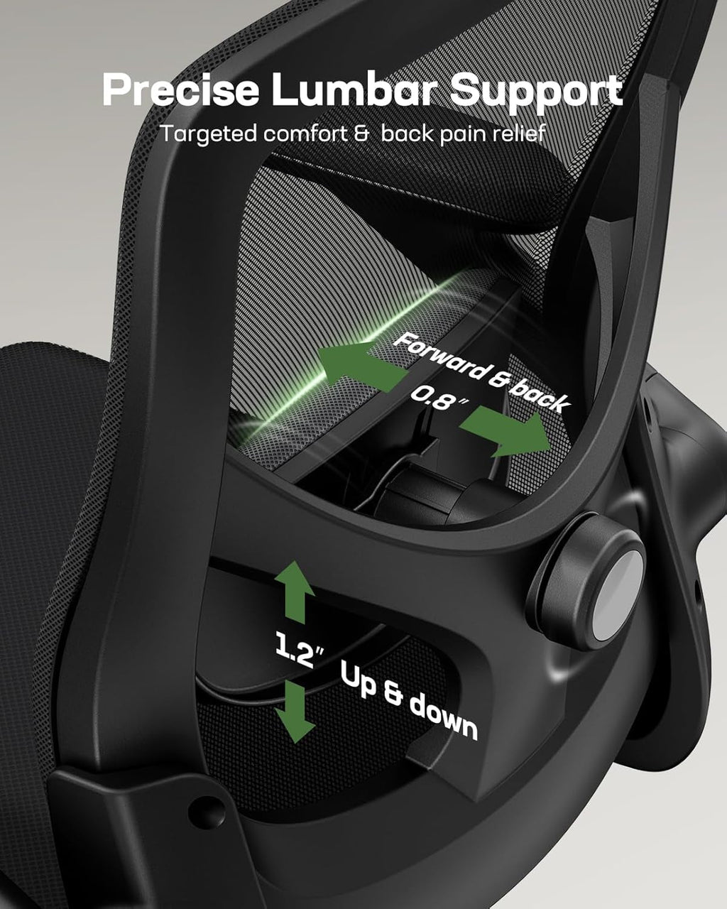 Ergonomic Mesh Office Chair High Back With Lumbar Support