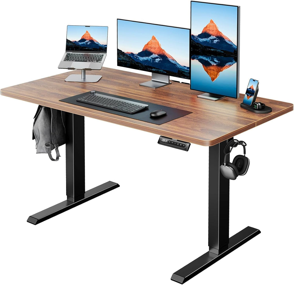 48 Inch Electric Standing Desk With Adjustable Height And Memory