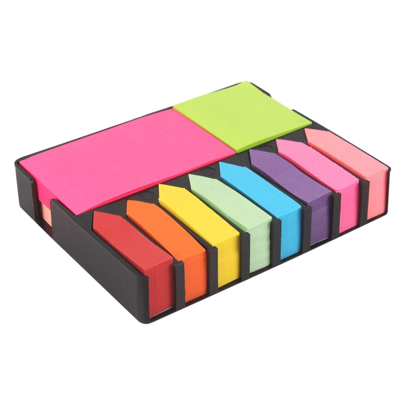 Sticky Notes Memo Pad with 8 Index Tabs