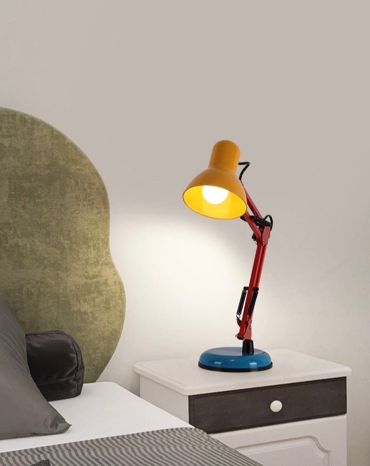 Memphis Retro Table Lamp for Study - Full Spectrum Eye Protection Desk