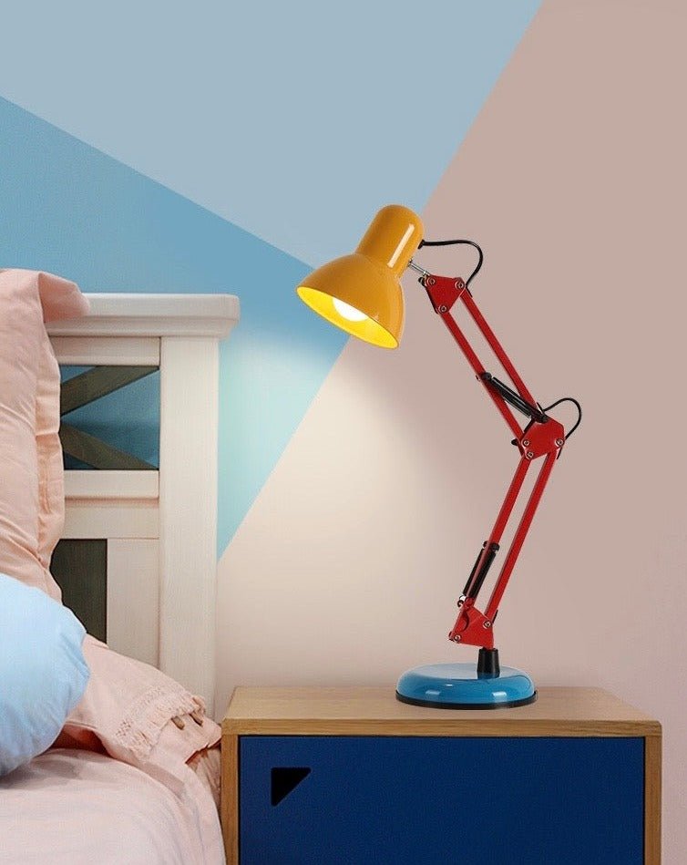 Memphis Retro Table Lamp for Study - Full Spectrum Eye Protection Desk