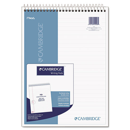 Wirebound Numbered Legal Pads